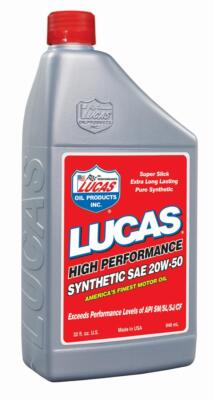 #ad Lucas Oil Engine Oil Synthetic SAE 20W 50 Racing Oil $23.26