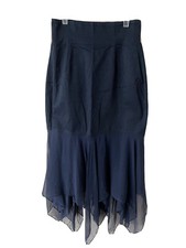 Gemma Kahng Skirt Navy Vintage size 4