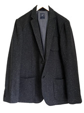 GAP Mens Wool Rich Tweed Blazer Jacket L