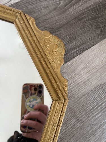 vintage Victorian style gilded mirror - Bild 2 von 5