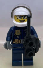 LEGO® Minifigure Town City Police Police Motorcycle Cop Set 60319 cty1363