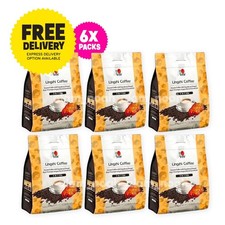 6 X DXN Lingzhi Coffee 3-in-1 Lite with Ganoderma 20 Sachets - Free Shipping