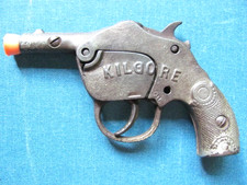 VINTAGE "KILGORE" CAP PISTOL TOY, CAST IRON TOY GUN,EARLY 1900's GOOD CONDITION