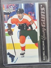 Maxwell Willman 2021-22 Upper Deck Series 2 Young Guns SP RC #497