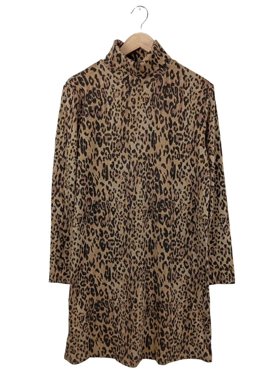 Robe Pull Longue Zara Taille S Oversize Gris Foncé Laine Et Viscose