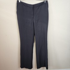 Calvin Klein Pants Womens Size 10 Gray Straight Leg Work Office Trousers