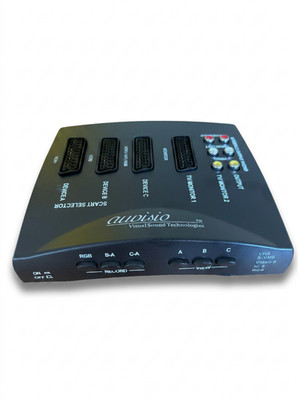   auvisio SCART-Selector TTE-245RO    Manueller 3-fach AV/SCART-Umschalter