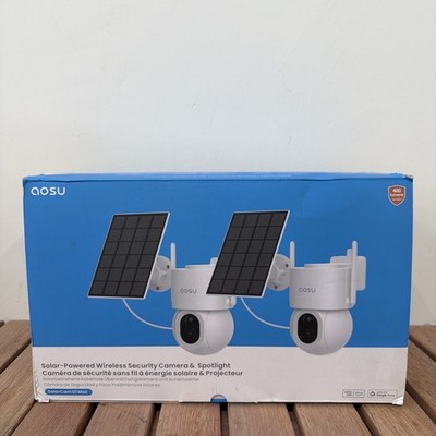 Solar Security Cameras Wireless Outdoor - 3K 5MP Home Security Camera, 360°