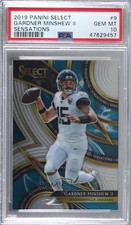 2019 Panini Select Sensations Gardner Minshew II #9 PSA 10 GEM MT n1u