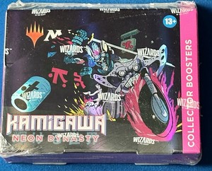 kamigawa neon collector booster box Magic: The Gathering Set Booster Pack Lot - Kamigawa: Neon Dynasty