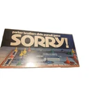 1972 Sorry Board Game Complete Classic Vintage Parker Brothers Family Game