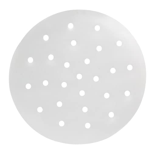 100 Stück Knödel Papier Bambus Dampfgarer Papier Dampfgarer Korb Einlagen mit 7 Zoll - Bild 2 von 6