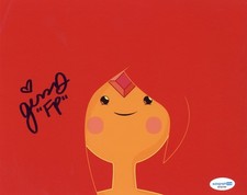 Jessica DiCicco "Adventure Time" Signed Autograph 8x10 Photo Flame Princes ACOA 