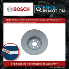 Brake Disc Single Vented fits ROLLS ROYCE PHANTOM 6.75 Front Left 17 to 19 395mm