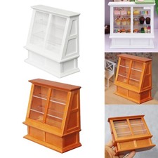 Espositori per vetrine per torte da negozio in miniatura per set di mobili