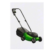 'Green Lawnmower' Temporary Tattoos / Transfers TO00046730 