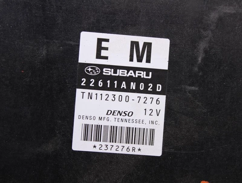 ECU ECM COMPUTER Subaru Legacy 2008 08 2009 09 Auto 22611AN02D 912142 — 第 4/4 张图片