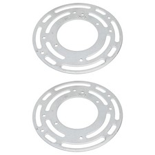 ༝2 Set Light Fixture Mounting Bracket 4in Lighting Steel Circle Crossbar Ceiling