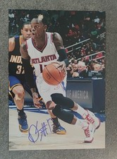 Gro&szlig;foto DIN A4, Dennis Schr&ouml;der, Atlanta, orig. signiert, NBA