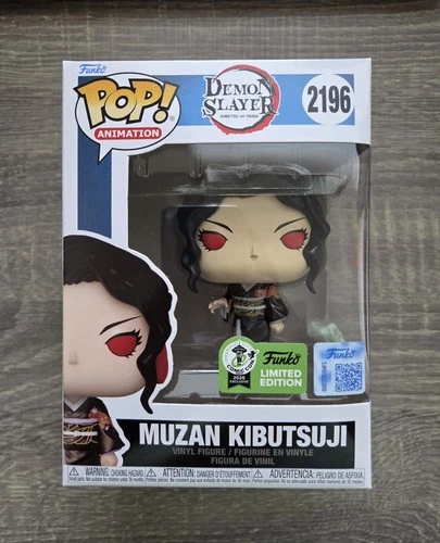 Funko Pop! Muzan Kibutsuji ECCC 2026 Official Sticker Demon Slayer