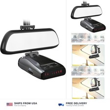 Radar Detector Mount,Rearview Mirror Mounting Bracket Suitable For Uniden D...