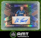 Karl-Heinz Rummenigge 2020 Panini Obsidian 1/10 Lightning Strike Auto Orange