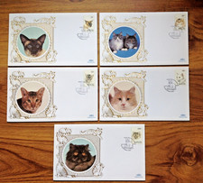 Cats Antillen special pmks  Benham First Day Covers 1995. Free UK P&P