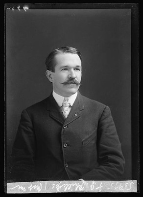 Photo:F.G. Phillips Portrait Man Mustache Formal Suit 1905 1906