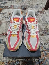 New Balance 9060 Clementine/Red  - Fluorescent U9060FLO Size 10.5