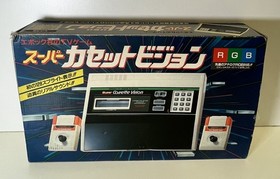 EPOCH SUPER CASSETTE VISION CONSOLE NTSC JAPAN VINTAGE TESTED BOXED 1984