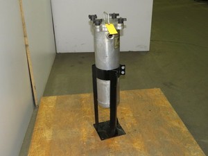 Micron Technologies Aluminum Basket Strainer #2 Baghouse Filter 1" NPT Ports