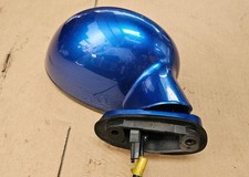 MAZDA MX5 DOOR MIRROR RHS RIGHT DRIVERS OFF SIDE MK3 / NC (2006 to 2009) BLUE