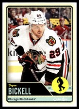 2012-13 O-Pee-Chee #11 Bryan Bickell Chicago Blackhawks Hockey Card