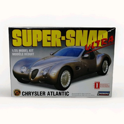 #ad Lindberg Super Snap Ultra Chrysler Atlantic 1 25 Scale Model Kit $20.33