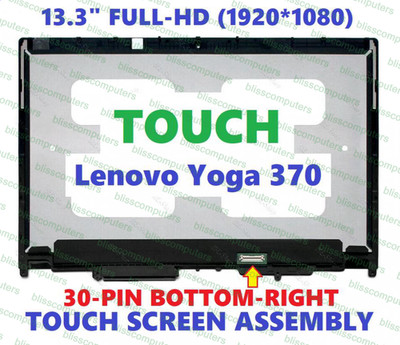 Lenovo Thinkpad Yoga 370-13 FHD 13.3'' LCD Touch Screen Digitizer Frame