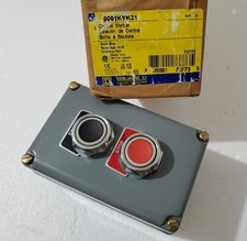 SQUARE D 9001KYK21 Push Button Start / Stop Control Station, 2NO/2NC, NEMA
