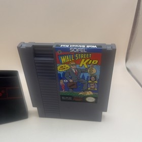 Wall Street Kid ( Nintendo NES 1990) Authentic Tested Game Cart Only - NEAR MINT