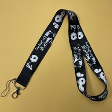  2 TIM BURTON THE NIGHTMARE BEFORE CHRISTMAS LANYARD NEW KEYCHAIN FREE SHIPPING