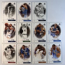 2011-12 Sp Authentic Rookie Cards F/X 11 Card Lot Dr.J Westbrook Rose Bird
