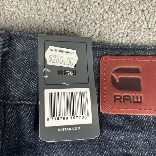 G-Star RAW Women’s Selvedge Jeans 3301 High Straight W24 L32 Japanese Denim - Bild 8 von 24