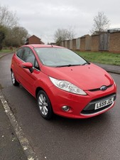 2009 Ford Fiesta Zetec 1.25 Petrol Manual 3 Door Red Hatchback Low Milage