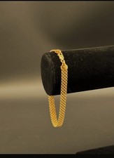 333 Gold 8 K Gelbgold Armband flaches Armband...