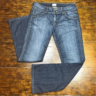 Hudson Signature Bootcut Jeans Womens 30 Blue Indie Y2K Western Cotton