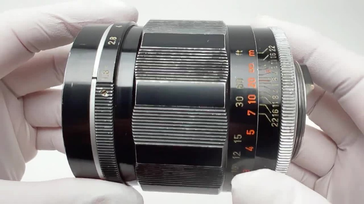Exc+4] Canon 85mm f/1.8 L LTM L39 Leica Screw Mount Portrait