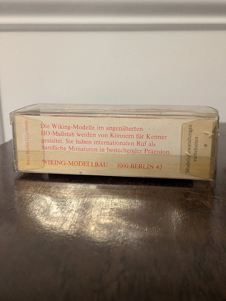 Vintage Lot Of 2 Wiking Mercedes Benz Fire Engines IOB Made In Germany 618 26 - Image 3 of 4