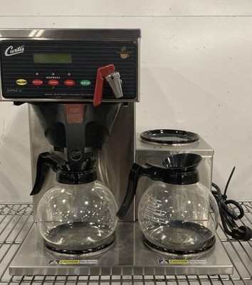Curtis SCALP3GTR63A000 Coffee Maker 3 Burner w/ Hot Water Dispenser, Used