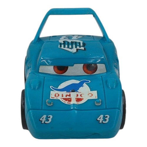Disney Cars SHAKE N GO Lampo Blu McQueen Dinoco Professor Z Giallo Ramone - Foto 11 di 16