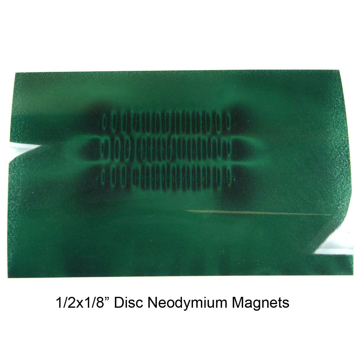 Green Magnetic Viewing Film 4X6 | Cool Magnets Science Kit | Magnetic Field Dete