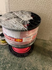 NoBurn Platinum Fire Resistant Cable 2.5mm² 2+E Red - 100Mtr Drum
