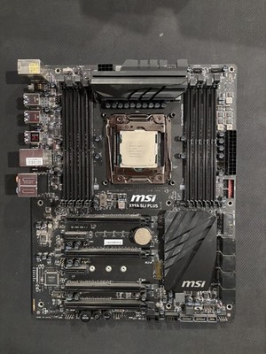 Motherboard MSI x99A SLI Plus & CPU Intel i7 6800k 3.4Ghz